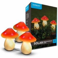 LED Solar Deko Pilz